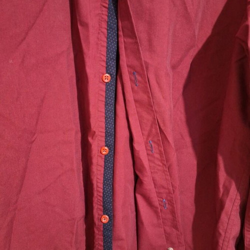 Brandt's burgundy dress shirt like new, XXL