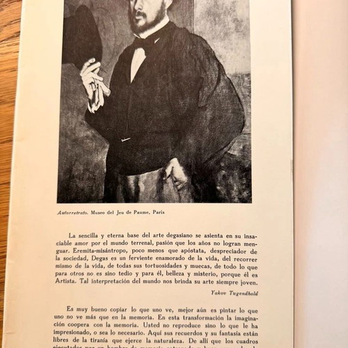 Edgar Degas book like new, Aurora Arts edition, 1982