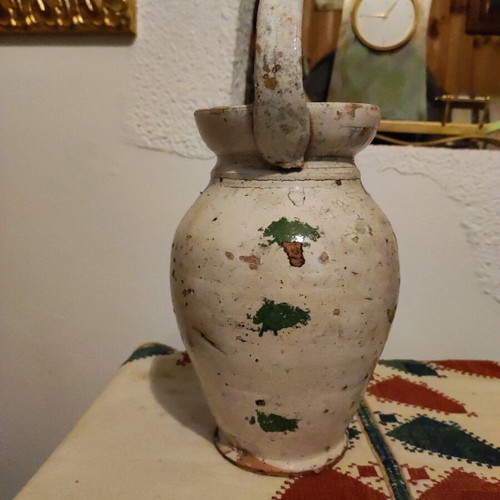 Ceramic basket used from Marousi or Kos, height about 30cm