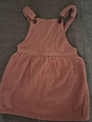 Zara corduroy salopette like new, size 3-4 years, pink