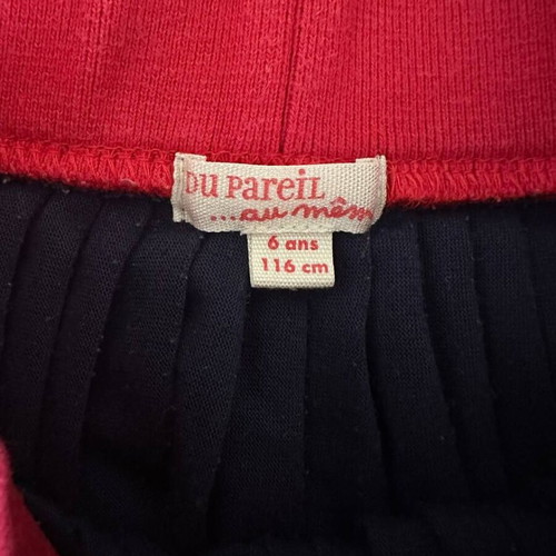 Du Pareil Au Même pleated skirt like new for girl 6 years