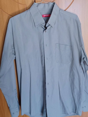 Sprider men's shirt XXL gray/beige like new