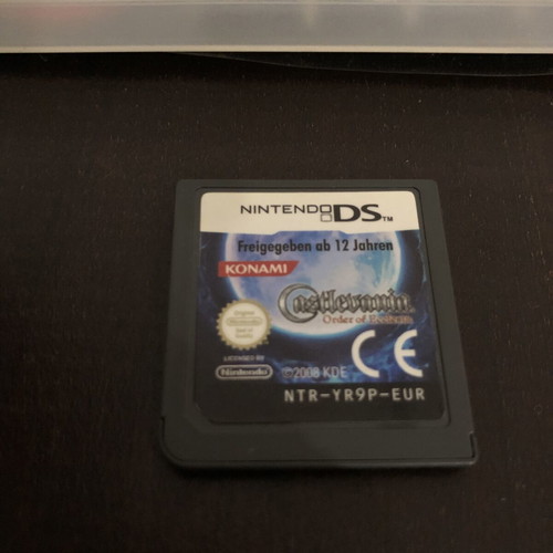 Castlevania: Order of Ecclesia Nintendo DS game, EUR edition