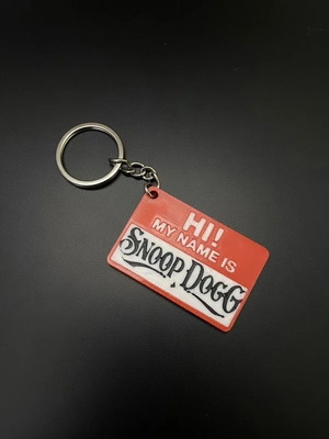 Snoop Dogg keychain new, multicolored