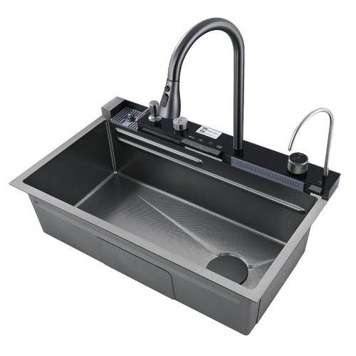 Kitchen sink new with accessories, modern multifunctional