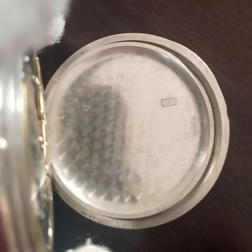 Zenith Lepine pocket watch like new, 1915 silver case