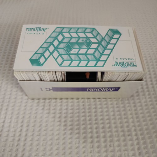 MindTrap vintage board game used, 90s edition by Spear's Games