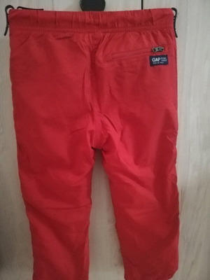 GAP kids pants red size 4 years like new