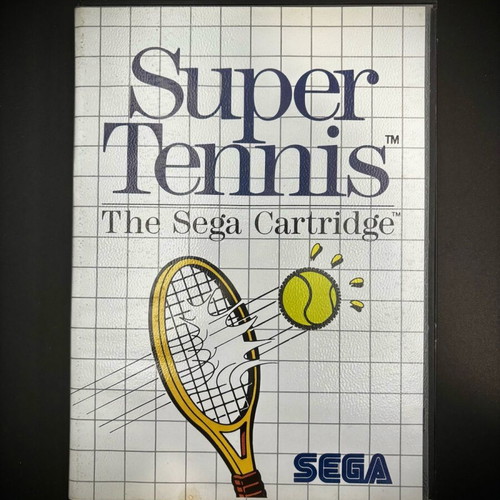 Super Tennis Sega Mark III / Master System like new, complete set