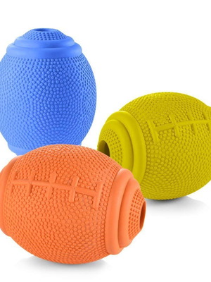 Trixie dog toy rugby ball M 10cm new