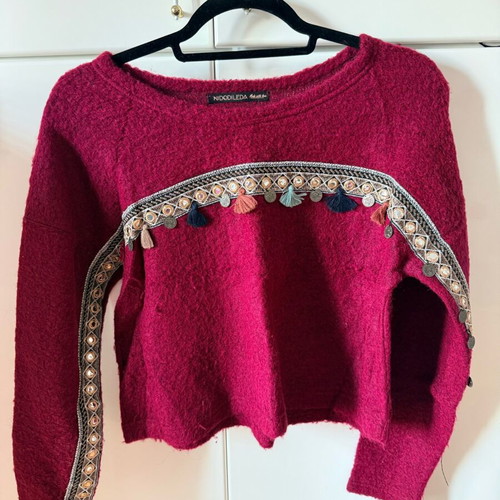 Nidodileda sweater used, red, size S