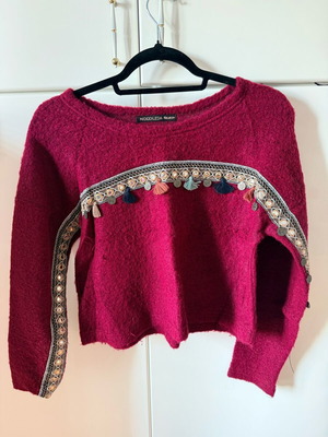 Nidodileda sweater used, red, size S