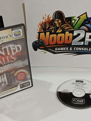 Haunted Halls Green Hills Sanitarium Collector’s Edition PC CD-ROM used
