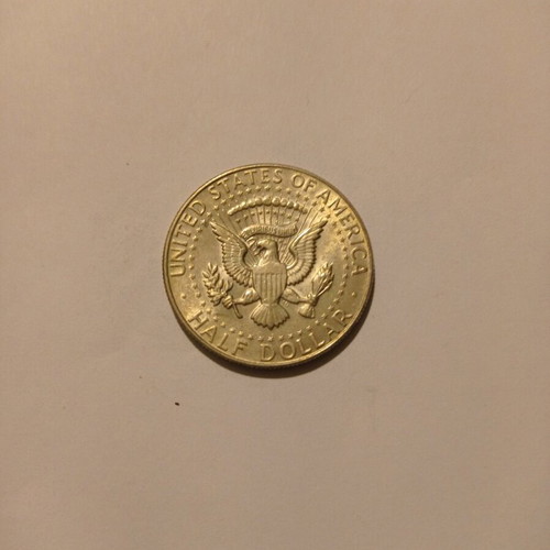 Silver Half Dollar 1968 USA coins used