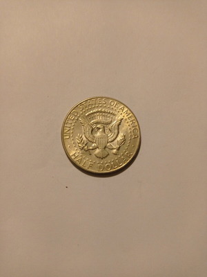 Silver Half Dollar 1968 USA coins used