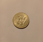 Silver Half Dollar 1968 USA coins used
