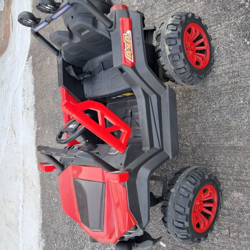 Electric car for children used, up to 35-40 kg, pedal and charger included
