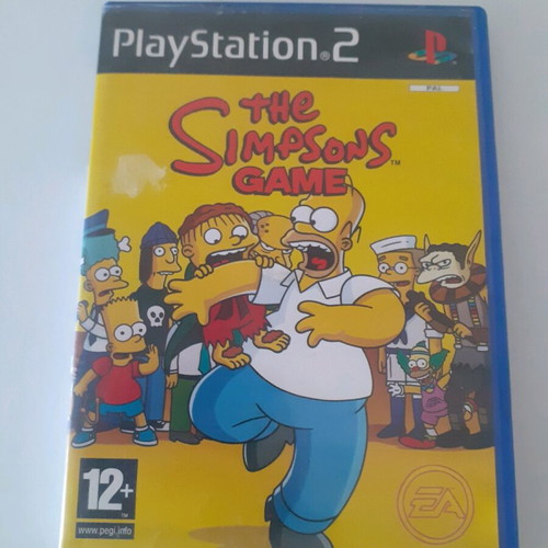 The Simpsons Game PlayStation 2 used