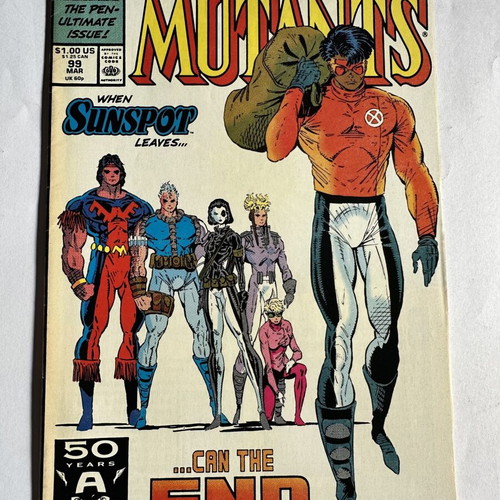The New Mutants #99 comic like new, English