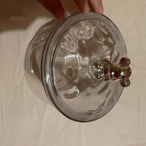 Jar for treats new, plastic
