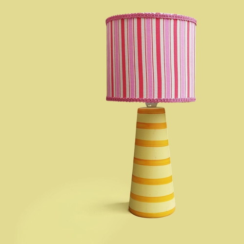 Portatif pop art stripes lamp 35x15 E27 new