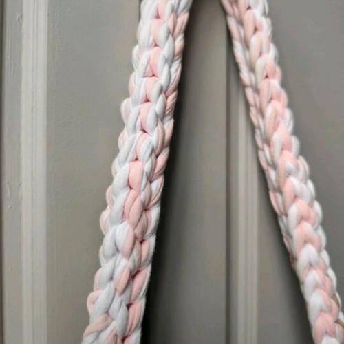Handmade knitted shoulder bag new