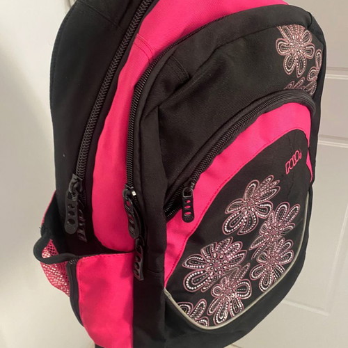 Polo backpack used black/fuchsia