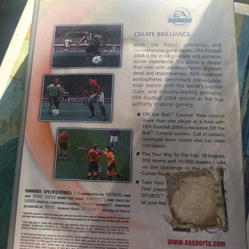 Fifa 2004 PC Retro Collector's Edition Big Box used