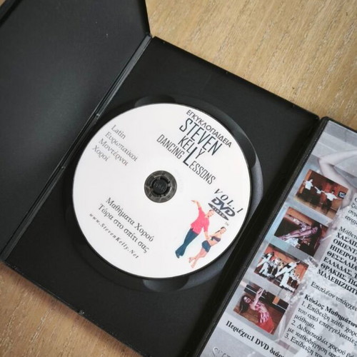 Steven Kelly Dancing Lessons Vol.1 DVD set new, Latin and traditional dances