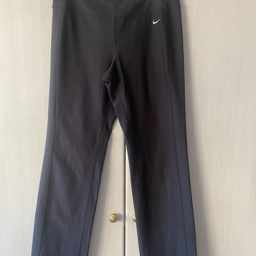 Nike women's black elastic sweatpants, size M