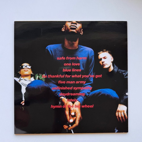 Massive Attack Blue Lines LP 1991 near mint