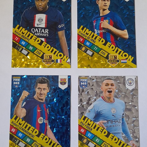 FIFA 365 2022-2023 Adrenalyn XXL cards used, pack of 14