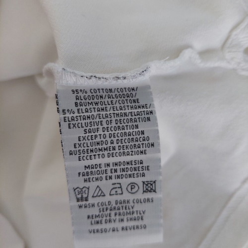 Tommy Hilfiger Denim Polo Shirt white large like new