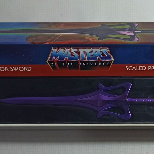 Skeletor Sword 8'' scaled prop replica new, metal, Masters of the Universe