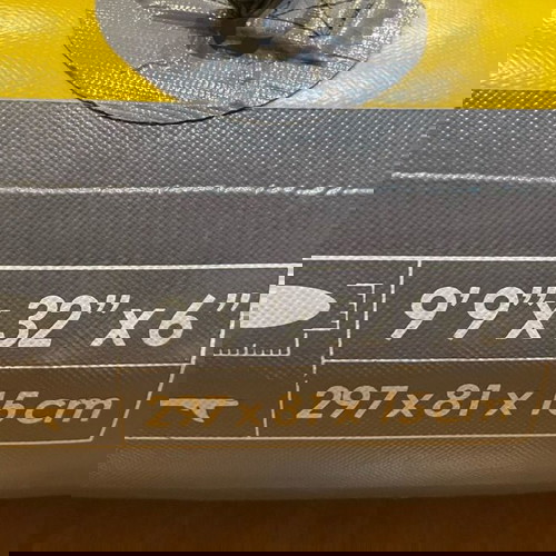 SUP ZRAY X-Ryder 9.9 употребяван с подвижен надуваем седалка