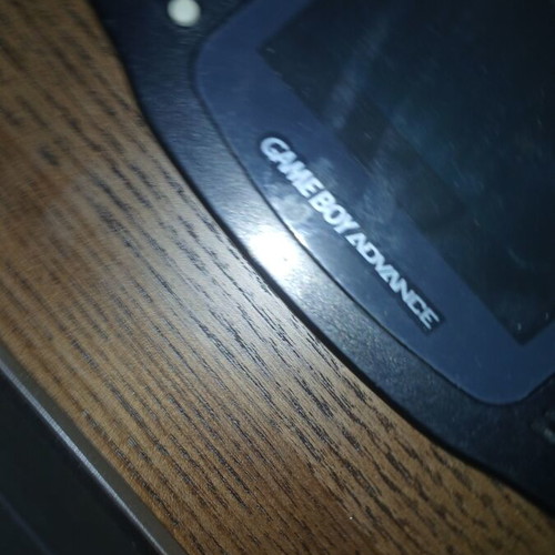 Game Boy Advance AGB001 black used handheld console
