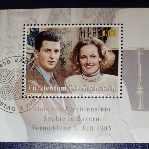 Liechtenstein stamp sheet 1993 new