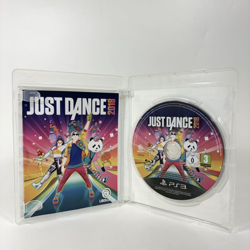 Just Dance 2018 PlayStation 3 game used, complete with manual