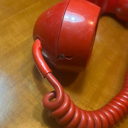 Vintage Κόκκινο Τηλέφωνο RedPhone με Κερματοδέκτη 2 Δραχμές μεταχειρισμένο