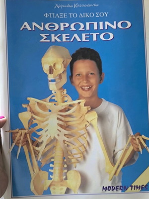 Build Your Own Human Skeleton new, Paper Craft Series
