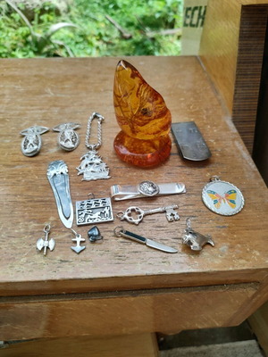 Silver miniatures like new