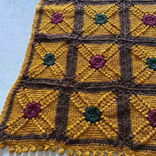 Wool woven throw like new 125x180