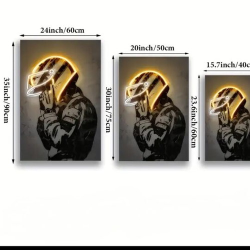 Motorcyclist poster new, medium size