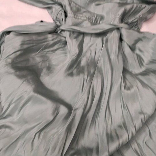 Silk midi dress BCBG Max Azria used, turquoise