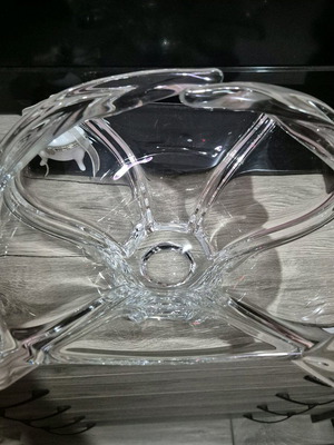 Crystal fruit bowl like new