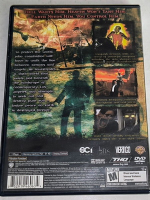 PS2 - Constantine (DVD Case, NTSC, English) * THQ*