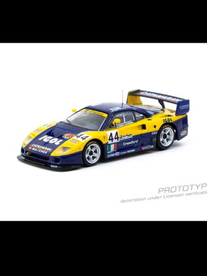 Ferrari F40 GTE Le Mans 1996 Tarmac αυτοκινητάκι 1:64 καινούργιο