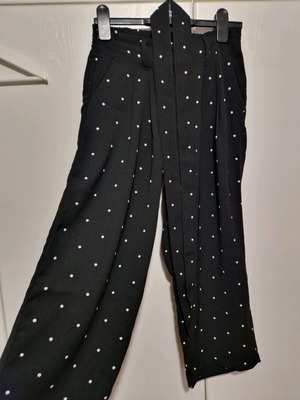 Jacqueline De Yong women's polka dot black-white XS pants new
