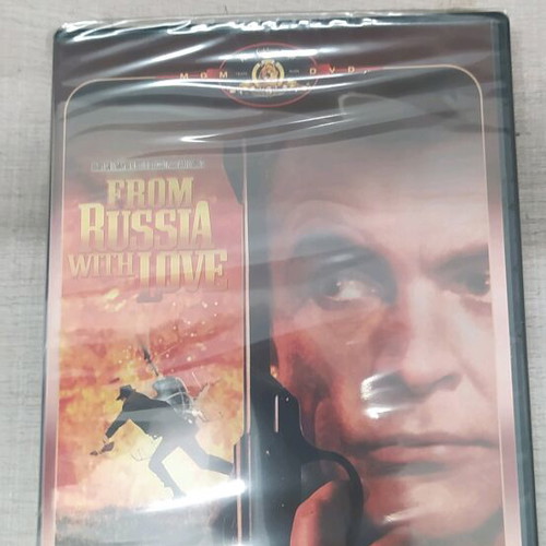 James Bond DVD metal case new, collectible anniversary set, 21 movies