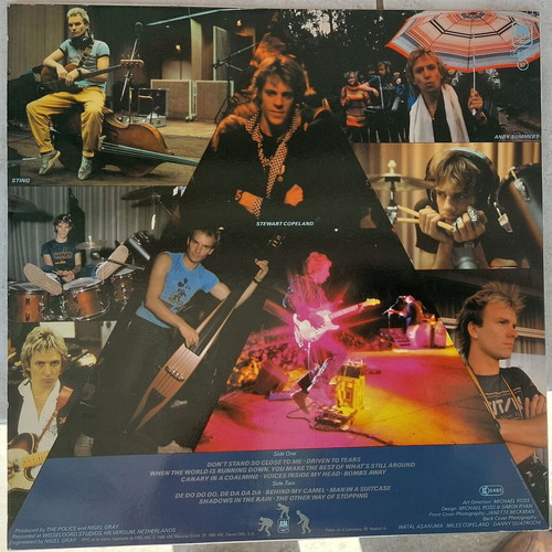 The Police Zenyatta Mondatta LP album like new, rock